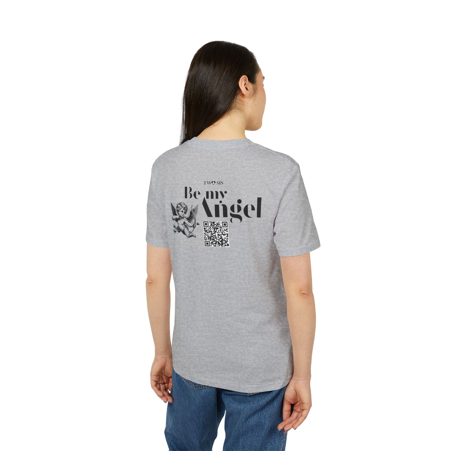 'Be my Angel' Premium Quality T-Shirt with Optional QR code