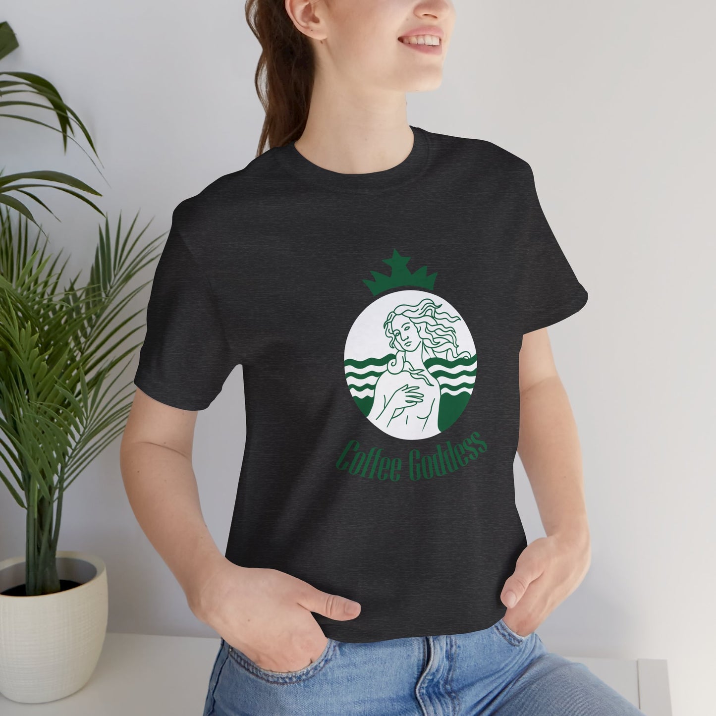 “Coffee Goddess” T-Shirt by TwoSiS