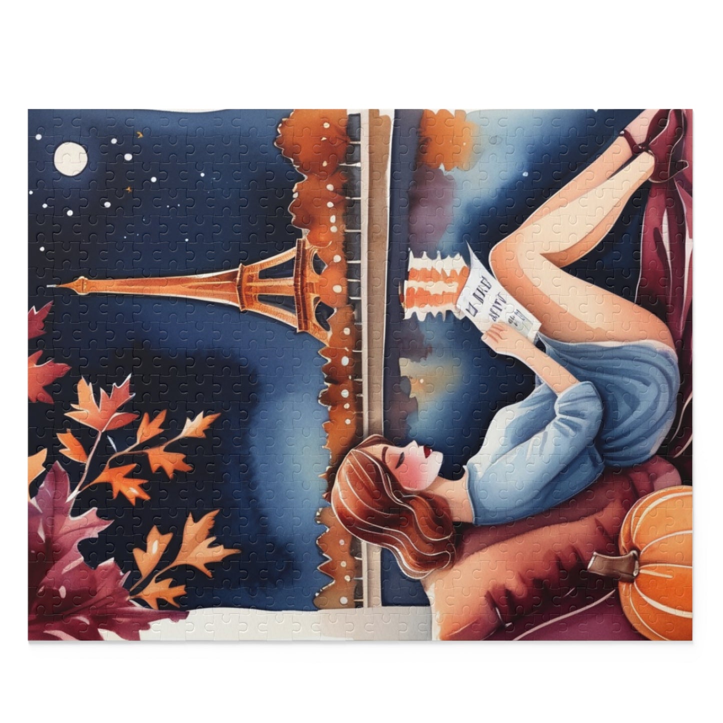 “Romantic Parisian Evening” Custom Puzzle by TwoSiS