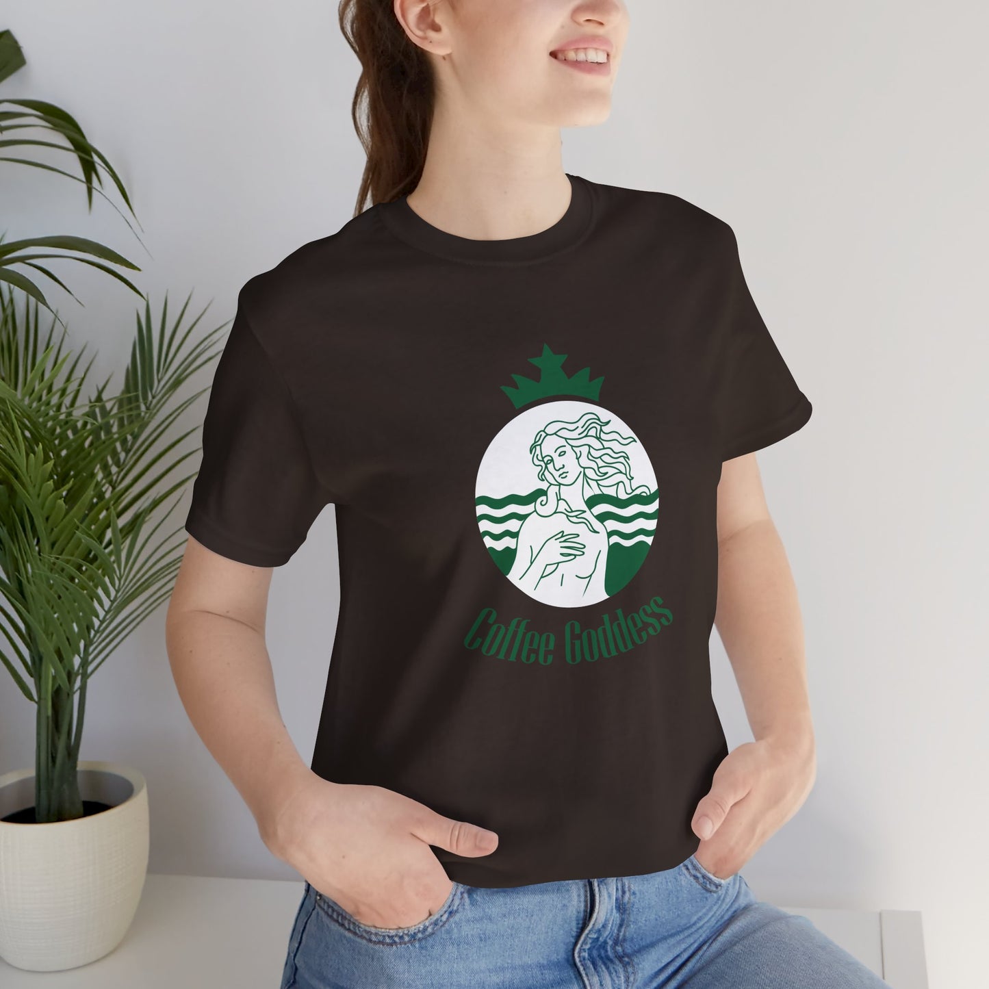 “Coffee Goddess” T-Shirt by TwoSiS