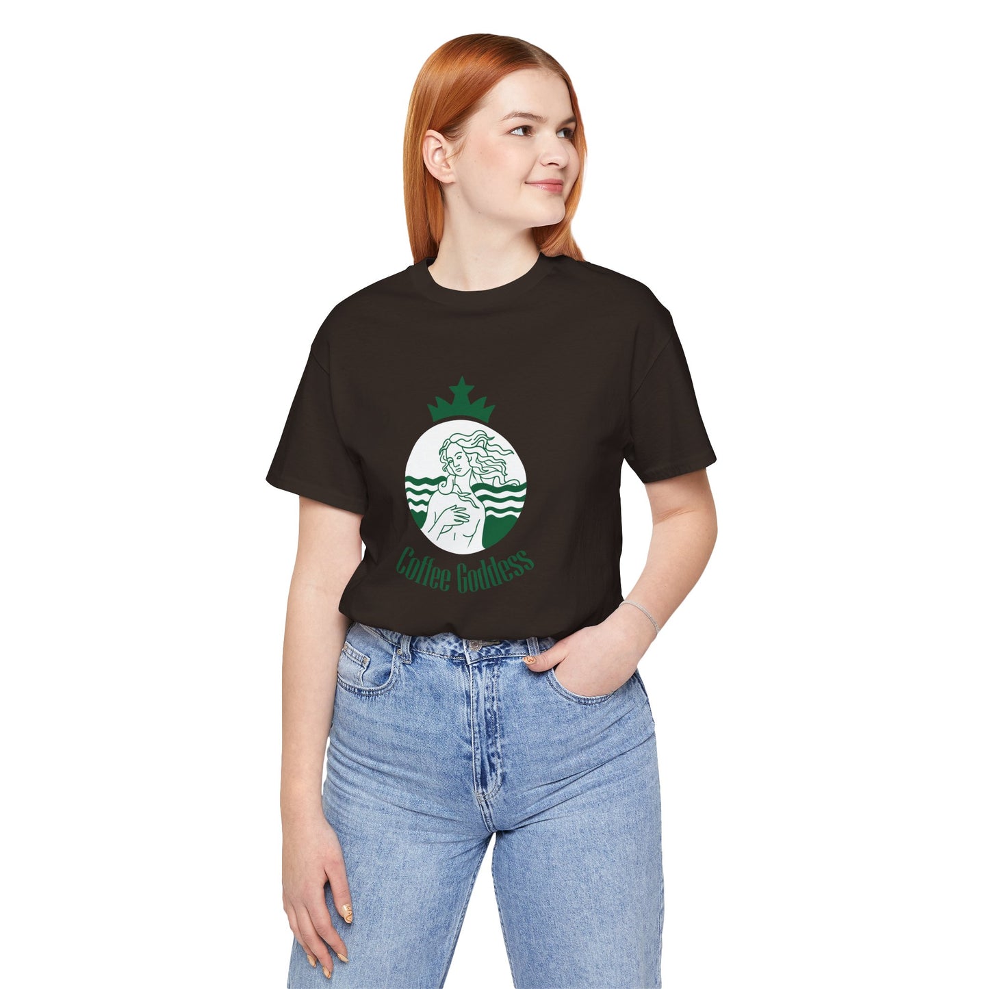 “Coffee Goddess” T-Shirt by TwoSiS