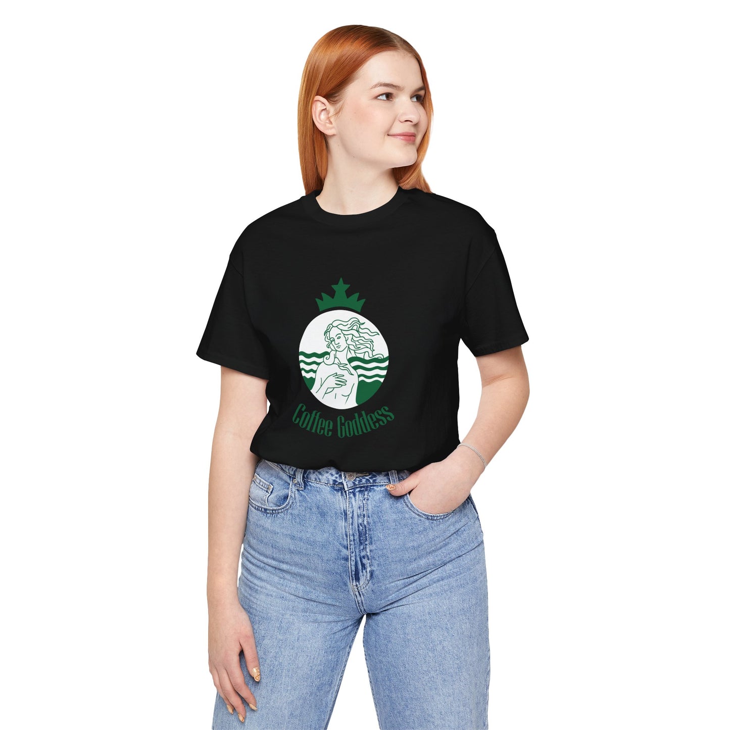 “Coffee Goddess” T-Shirt by TwoSiS