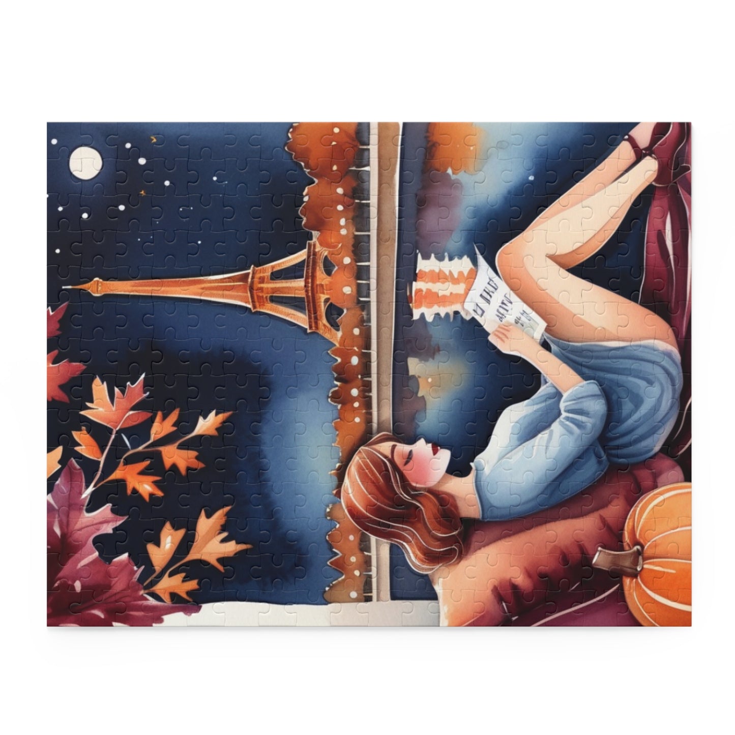“Romantic Parisian Evening” Custom Puzzle by TwoSiS