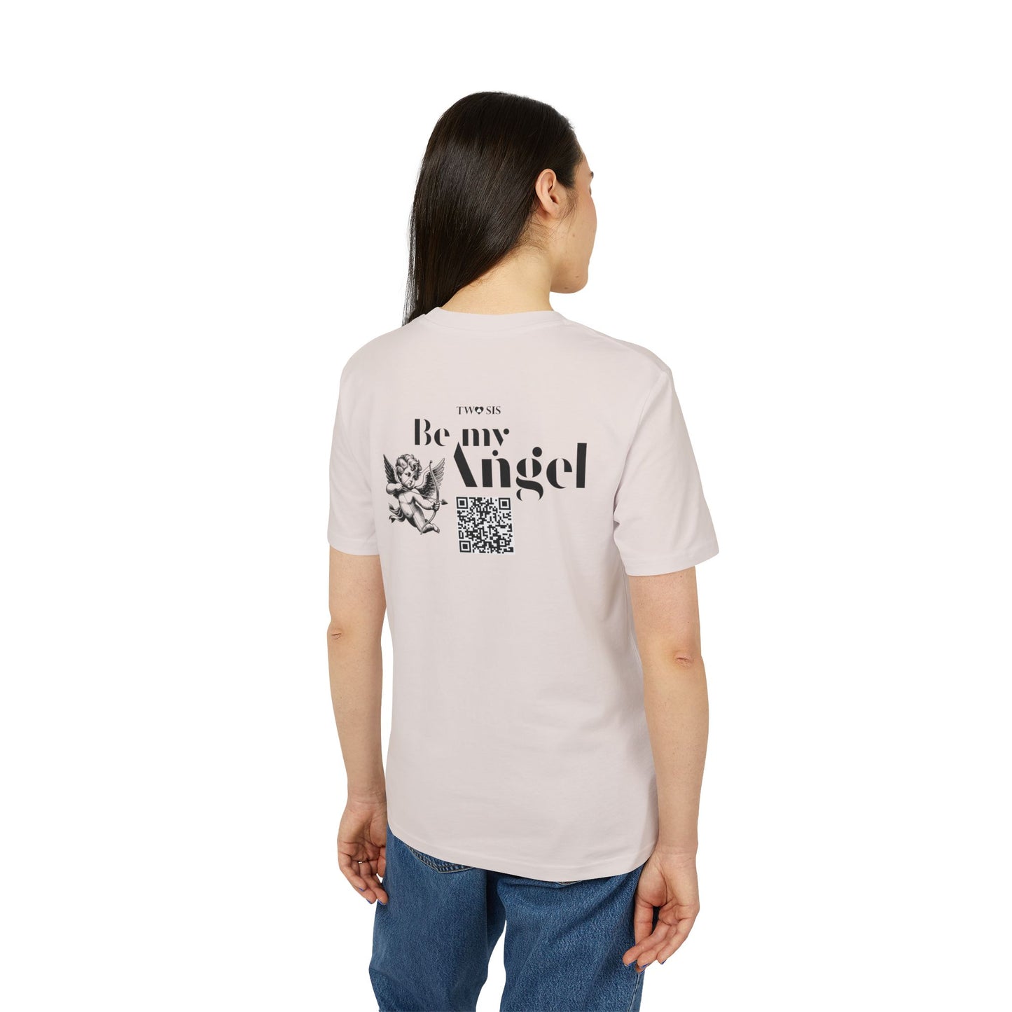 'Be my Angel' Premium Quality T-Shirt with Optional QR code
