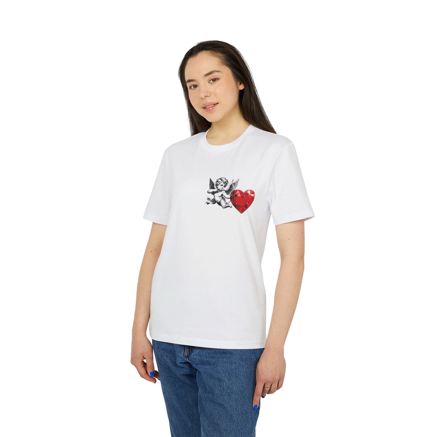 'Be my Angel' Premium Quality T-Shirt with Optional QR code