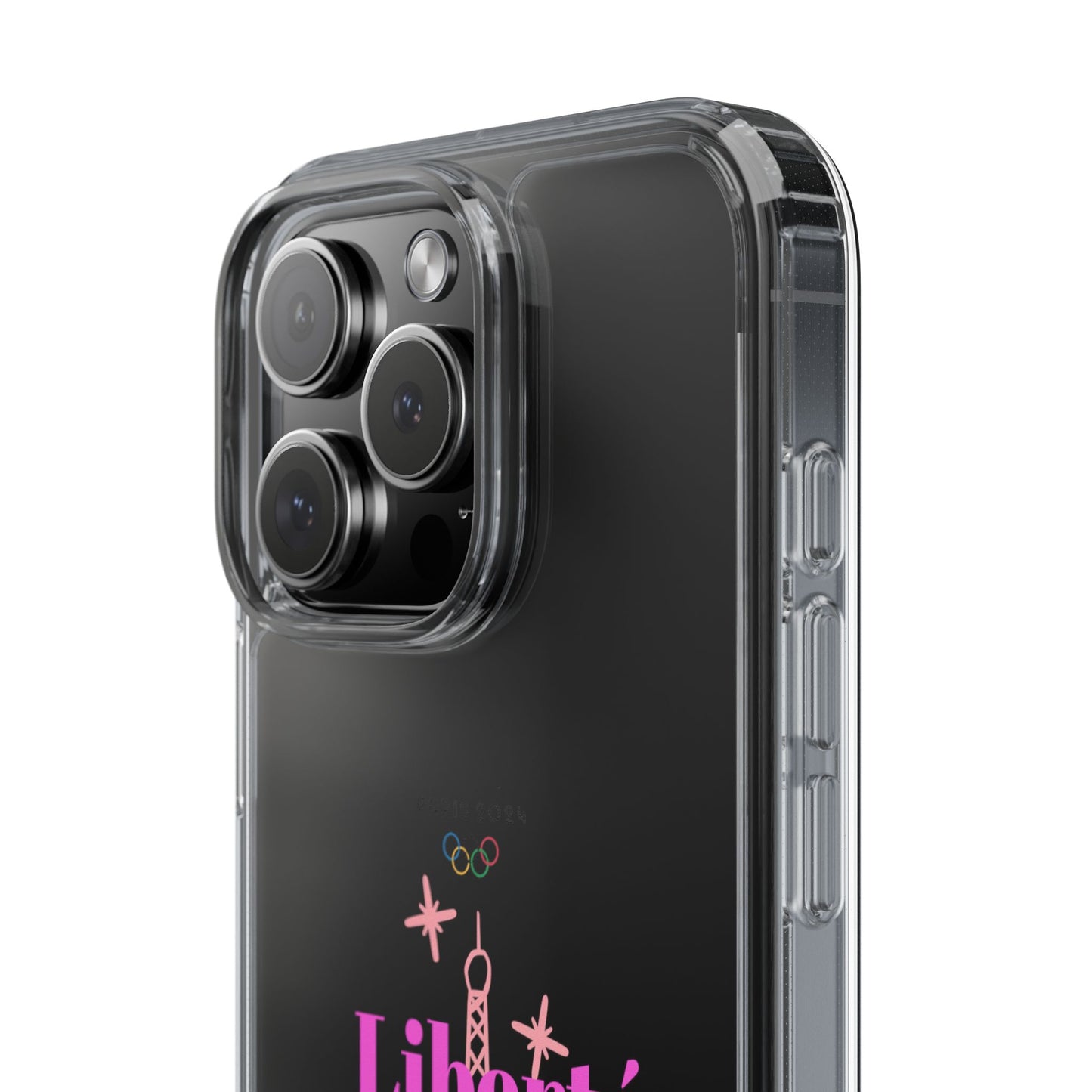 “LIBERTE” Clear Phone Case by TwoSiS