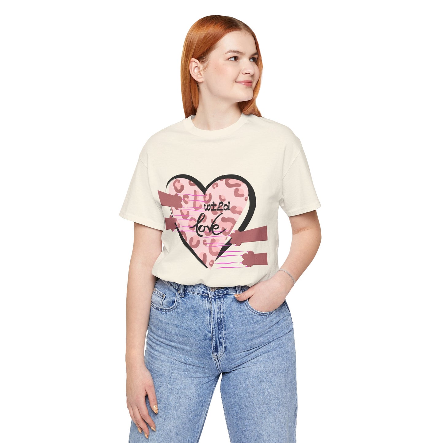 Wild Love T-Shirt with Optional QR Code