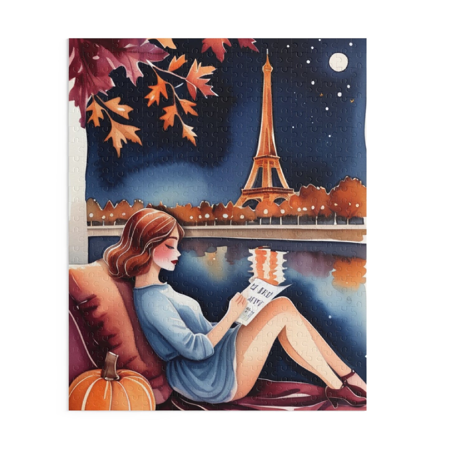 “Romantic Parisian Evening” Custom Puzzle by TwoSiS