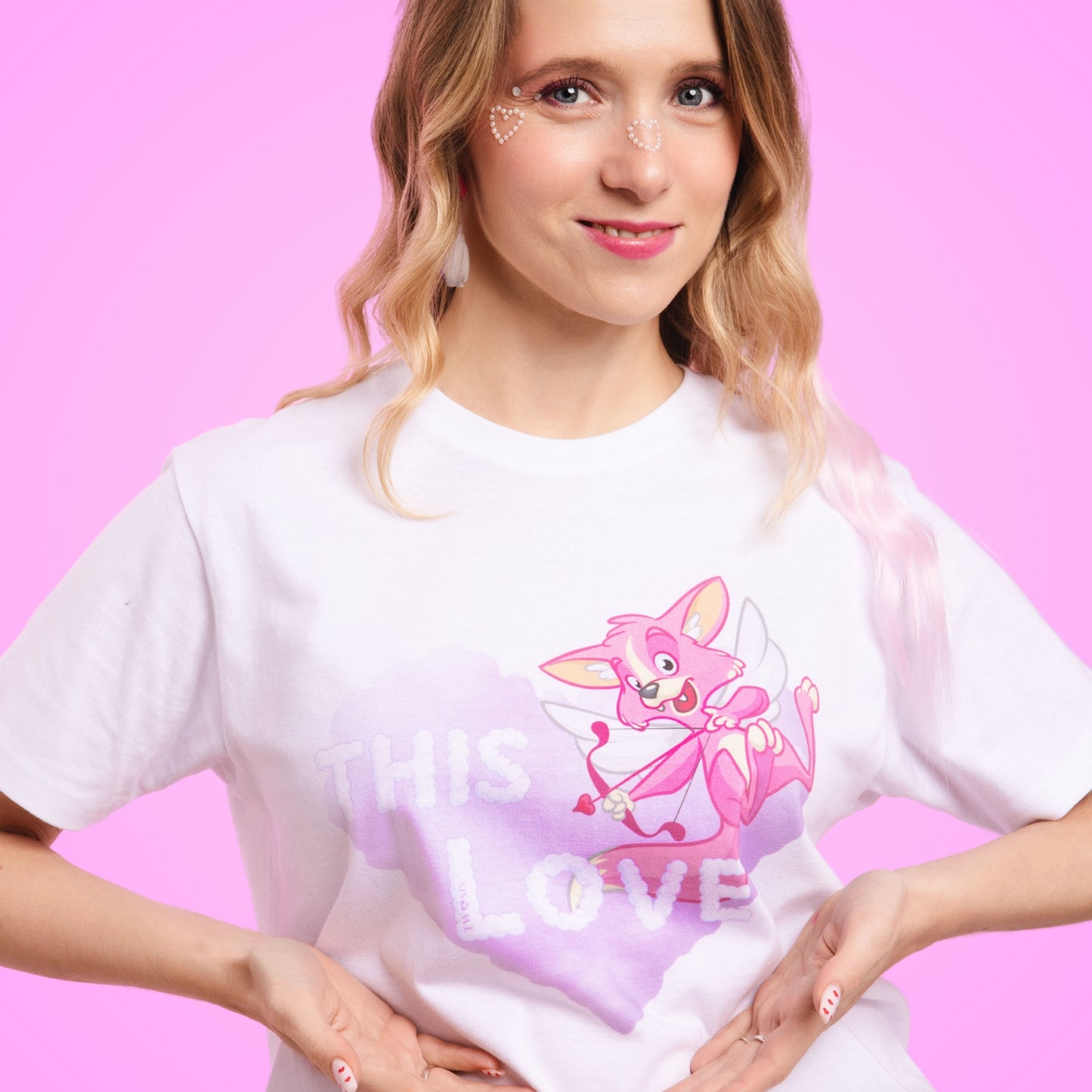 This Love T-Shirt with optional QR code
