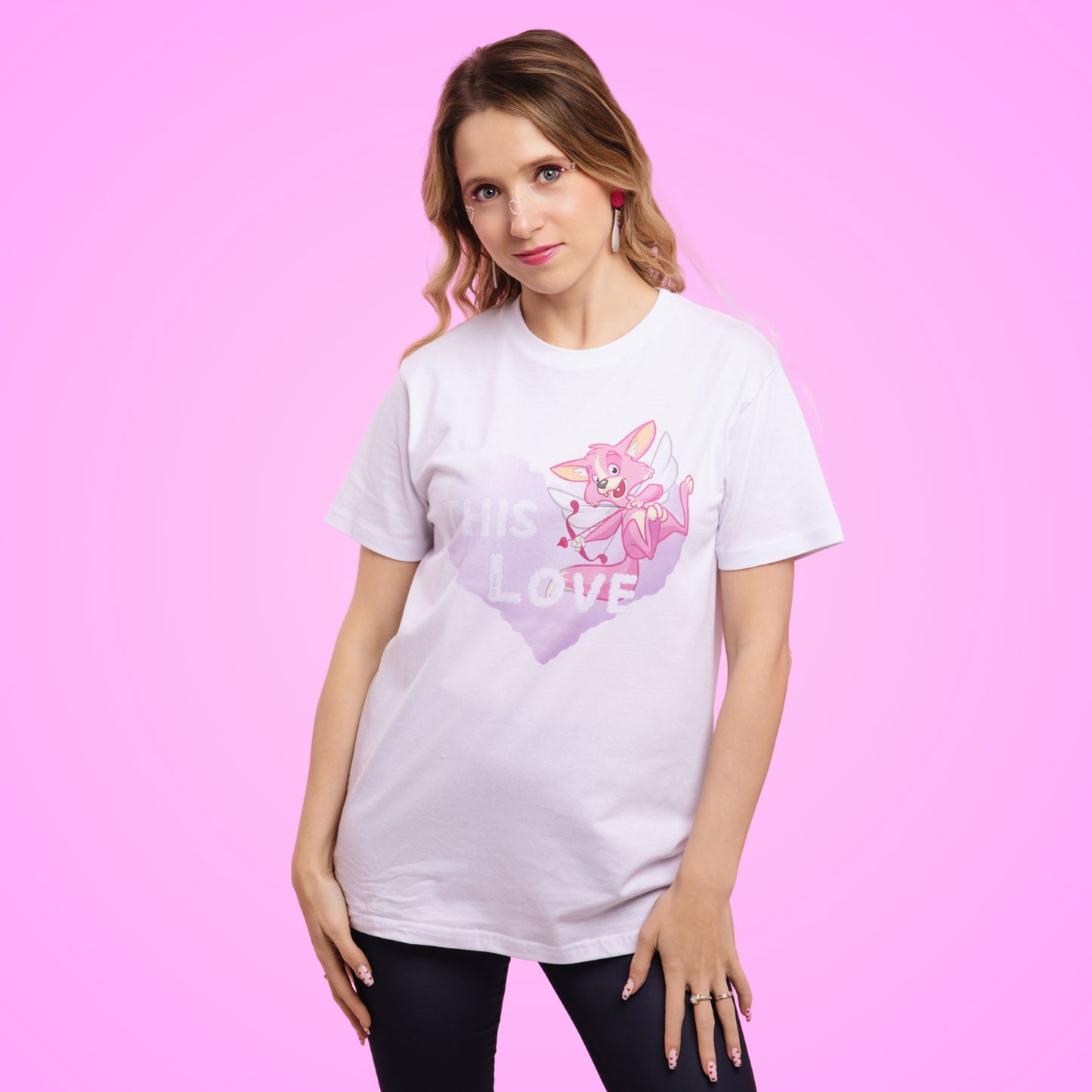 This Love T-Shirt with optional QR code
