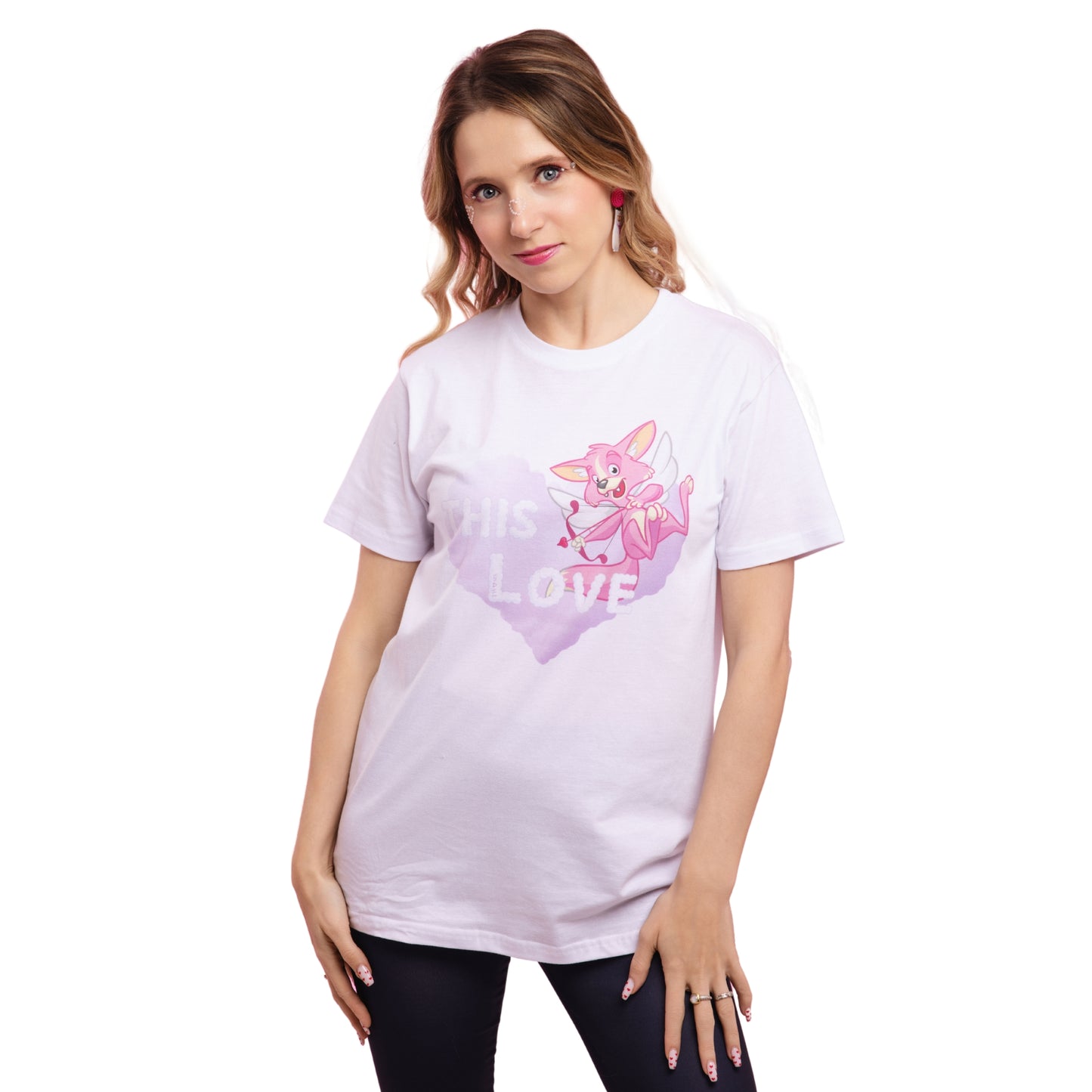 This Love T-Shirt with optional QR code