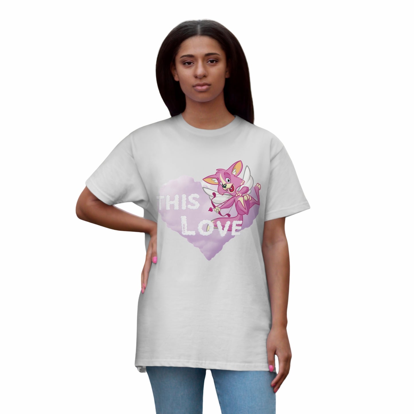This Love T-Shirt with optional QR code