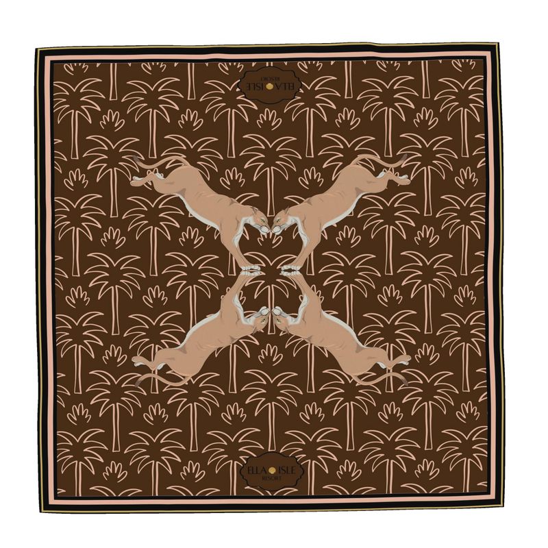 Wild Caramel Nights | 100% Lightweight Satin Silk