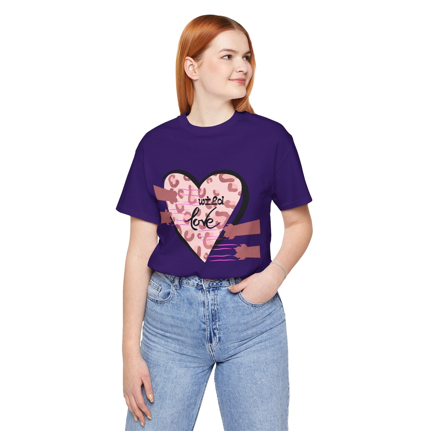 Wild Love T-Shirt with Optional QR Code