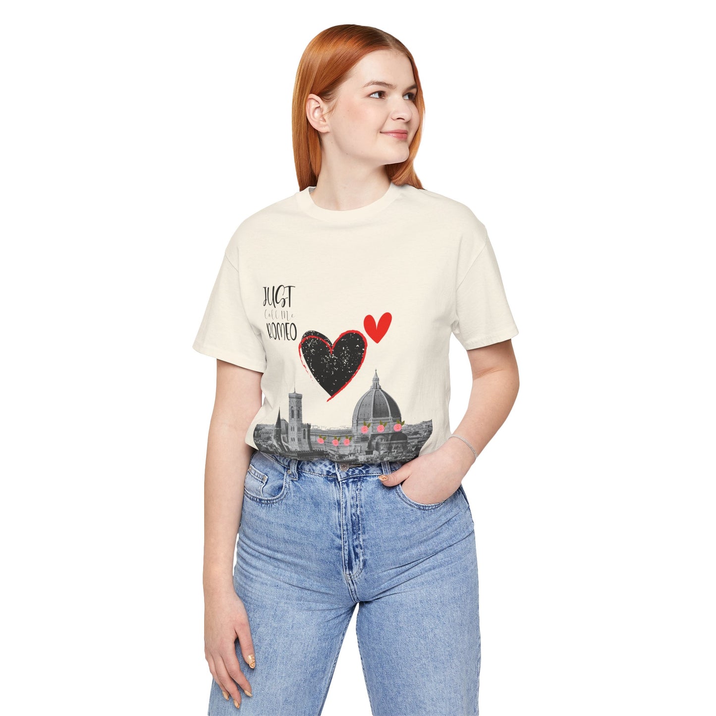 “Just Call Me Romeo" T-Shirt with Optional QR Code