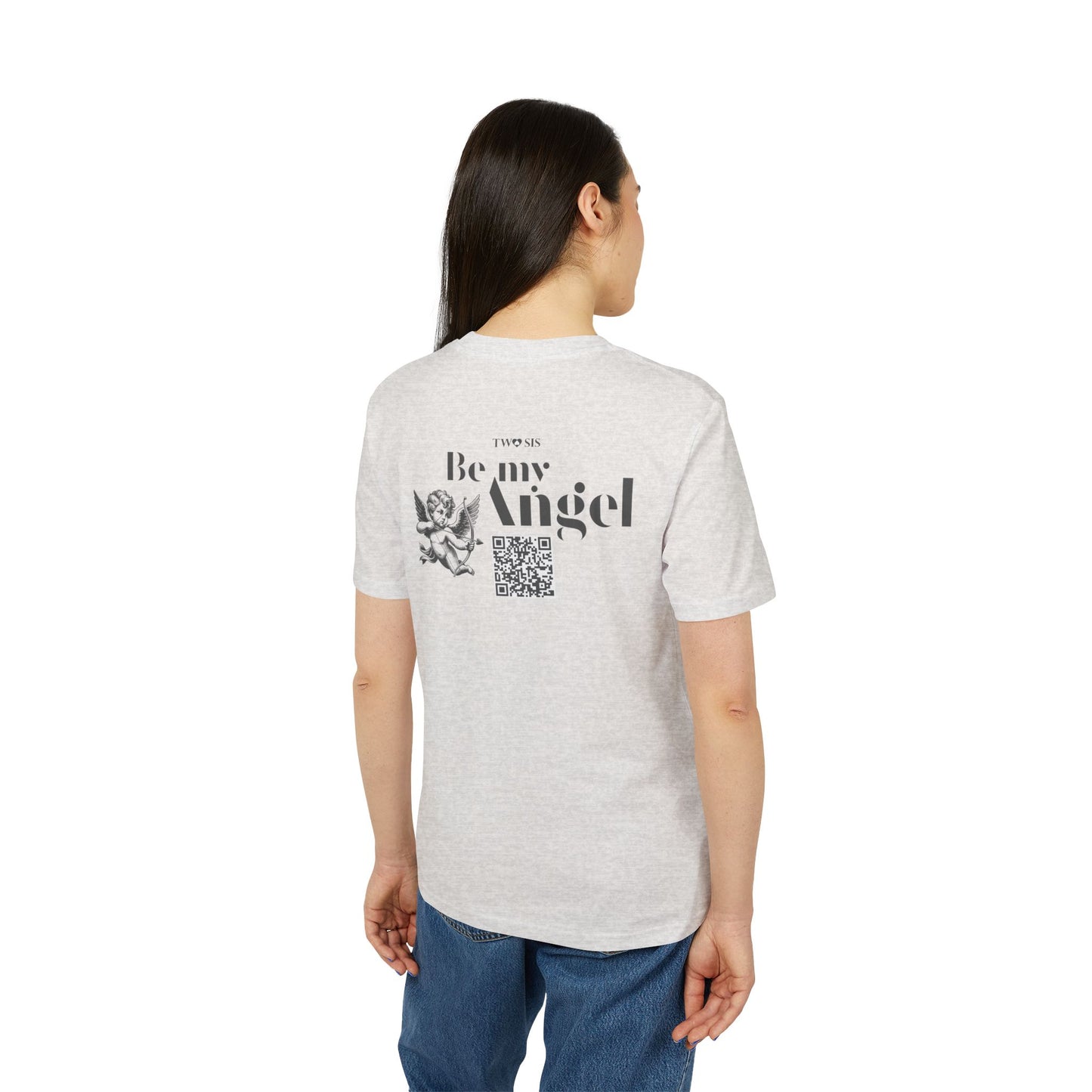'Be my Angel' Premium Quality T-Shirt with Optional QR code