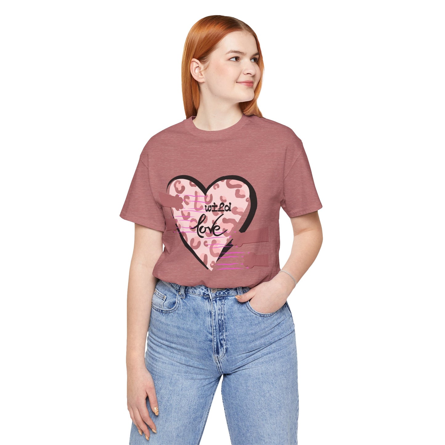 Wild Love T-Shirt with Optional QR Code