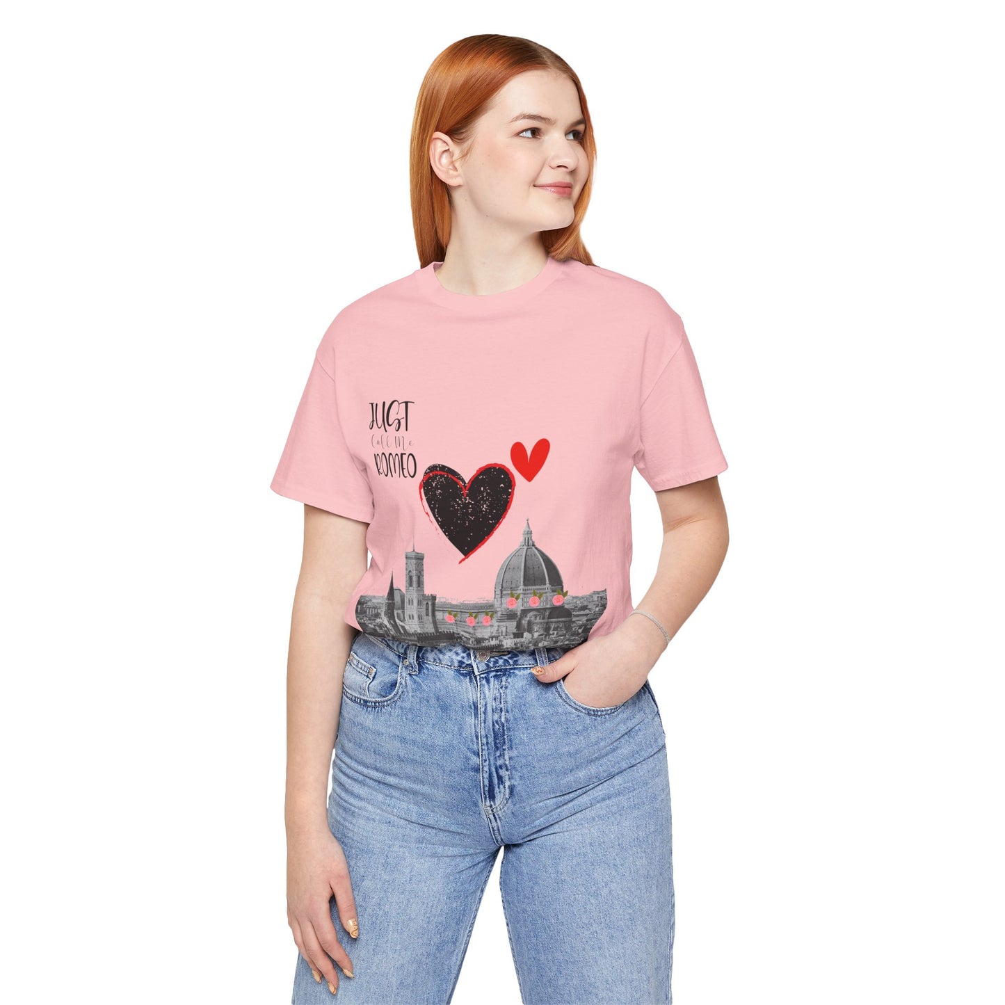 “Just Call Me Romeo" T-Shirt with Optional QR Code