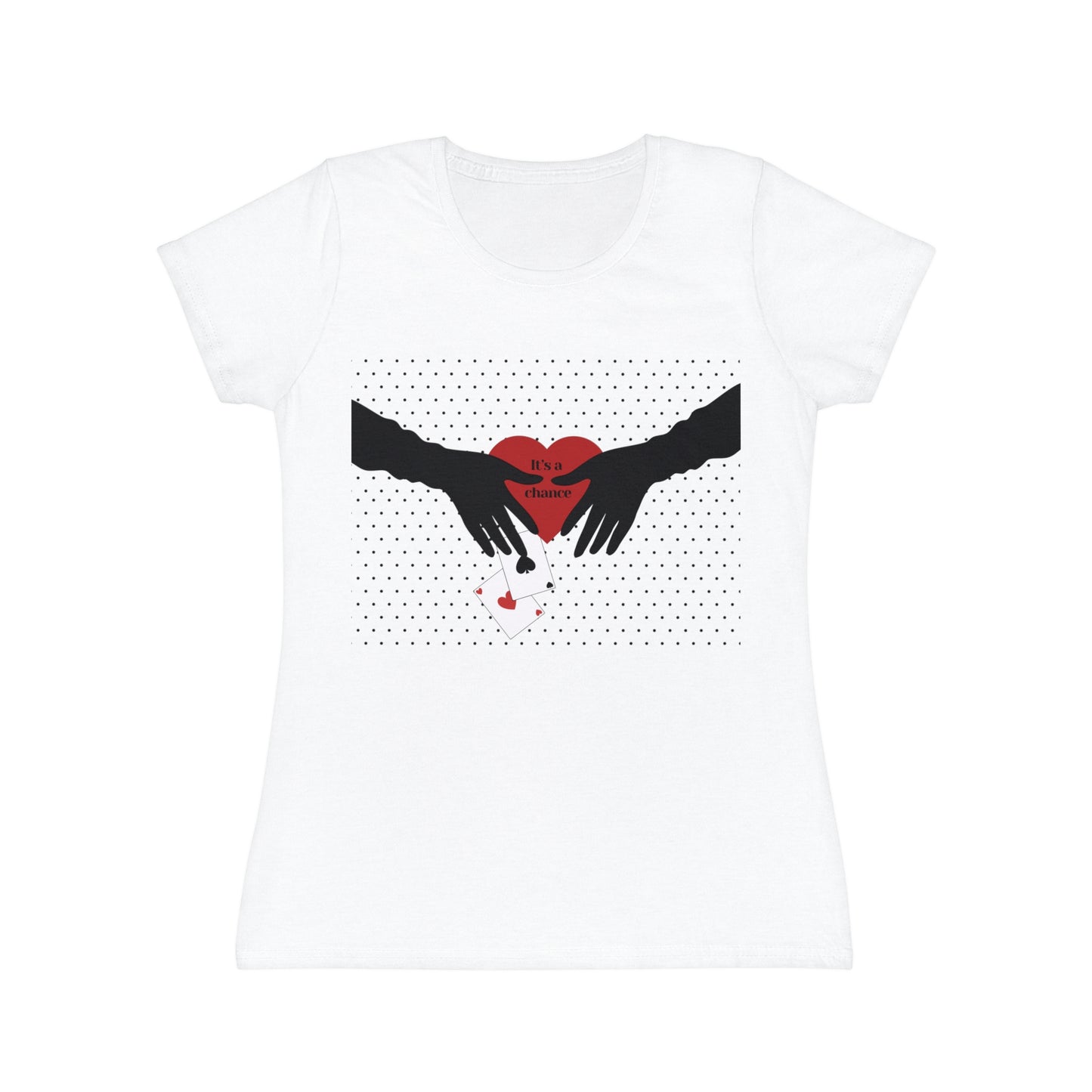 "It's a Chance ❤️" T-Shirt with Optional QR Code