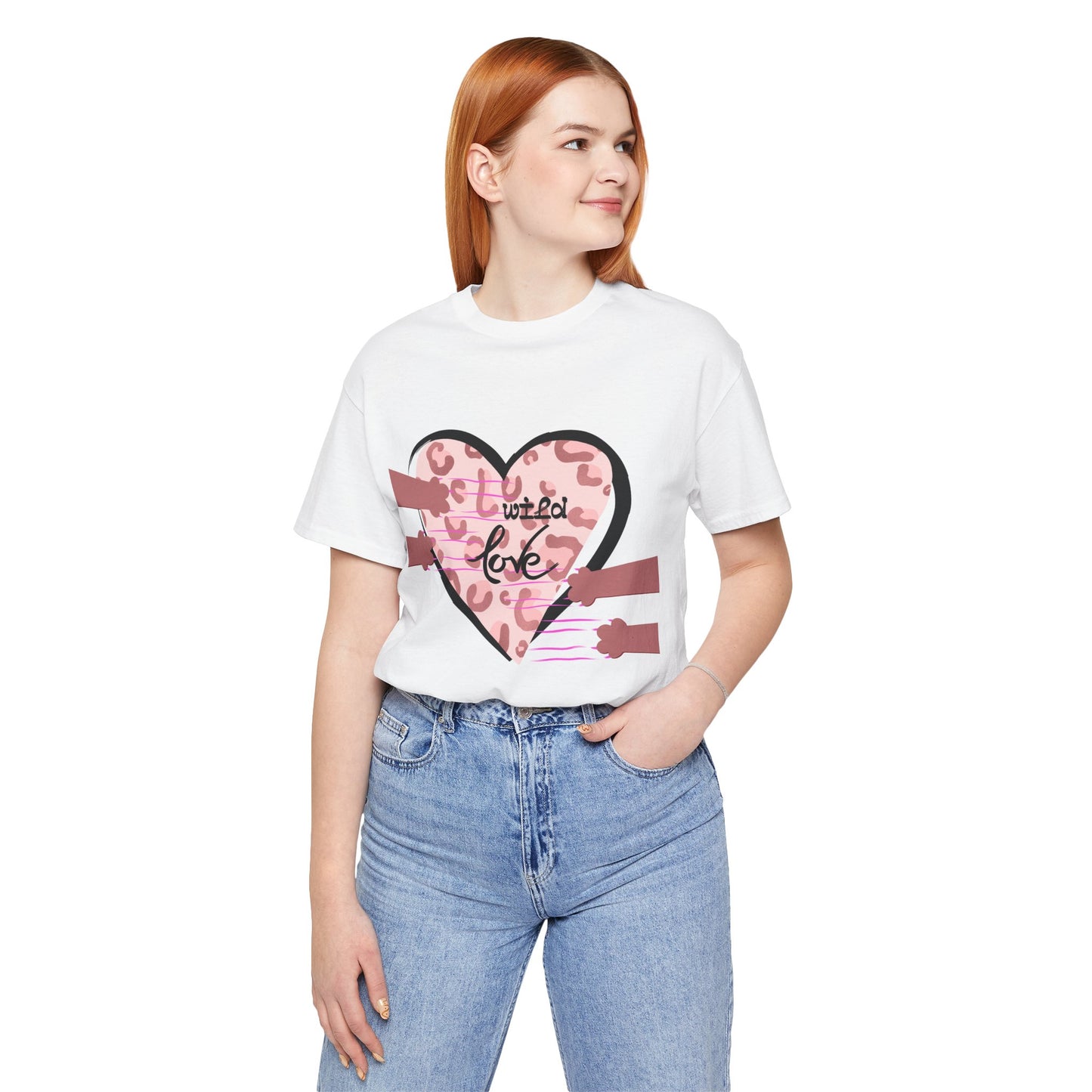 Wild Love T-Shirt with Optional QR Code