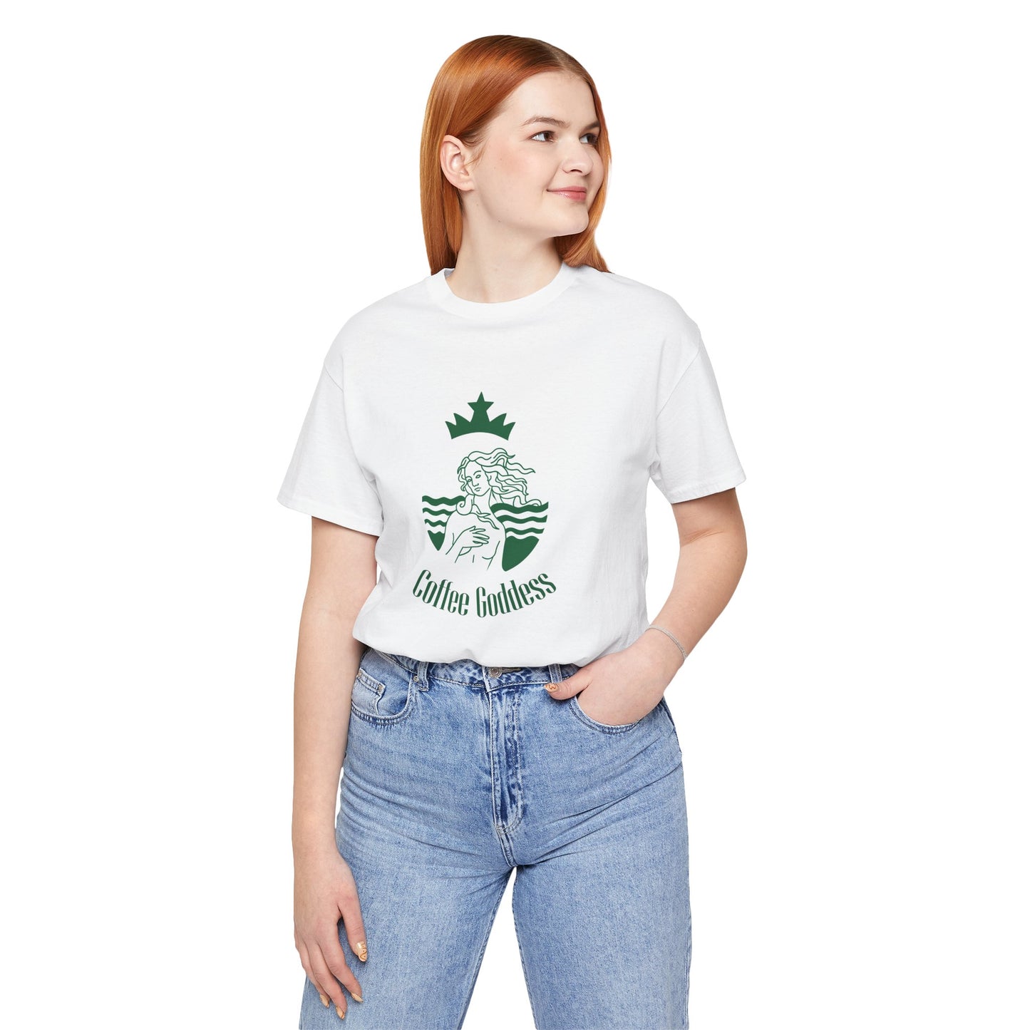 “Coffee Goddess” T-Shirt by TwoSiS