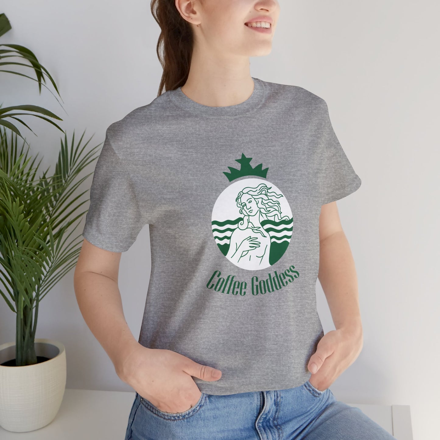 “Coffee Goddess” T-Shirt by TwoSiS