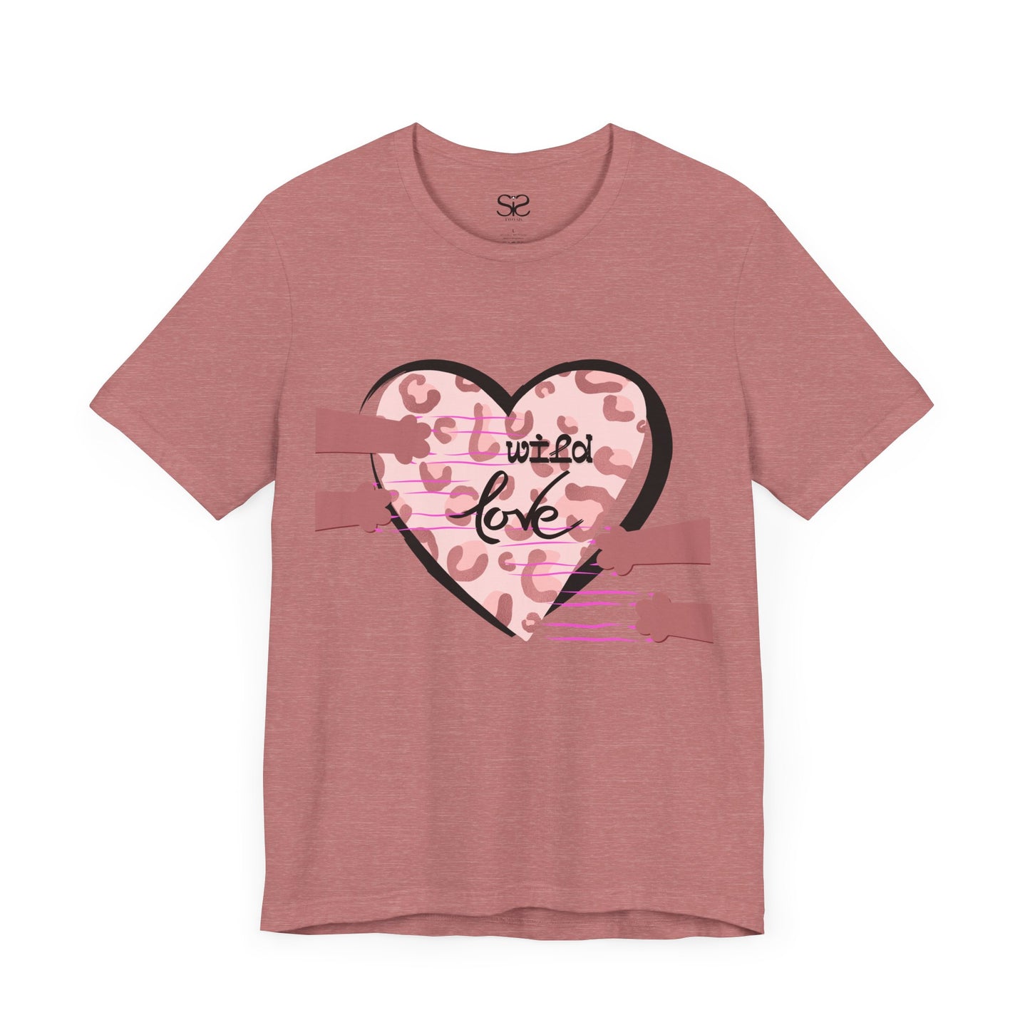 Wild Love T-Shirt with Optional QR Code