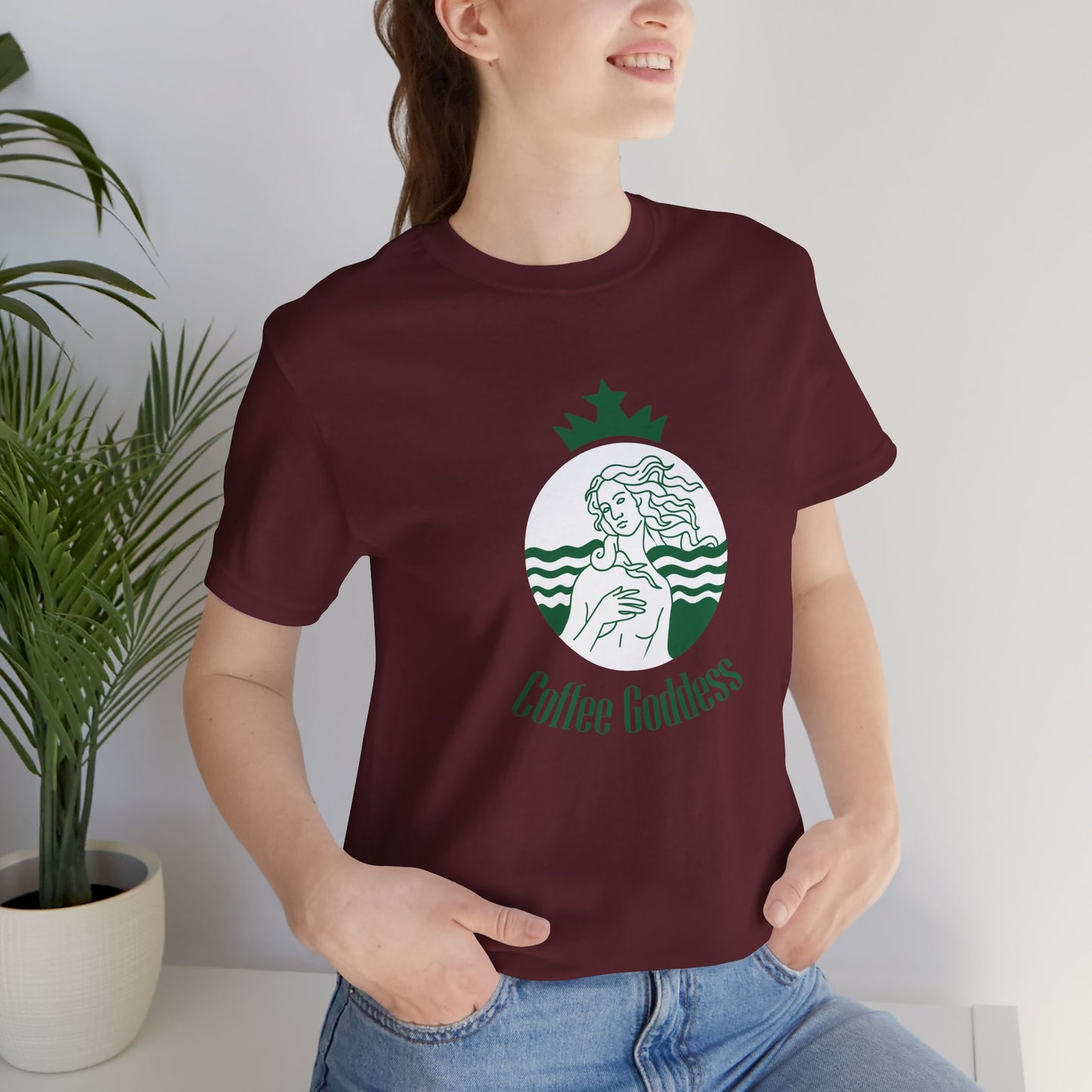 “Coffee Goddess” T-Shirt by TwoSiS