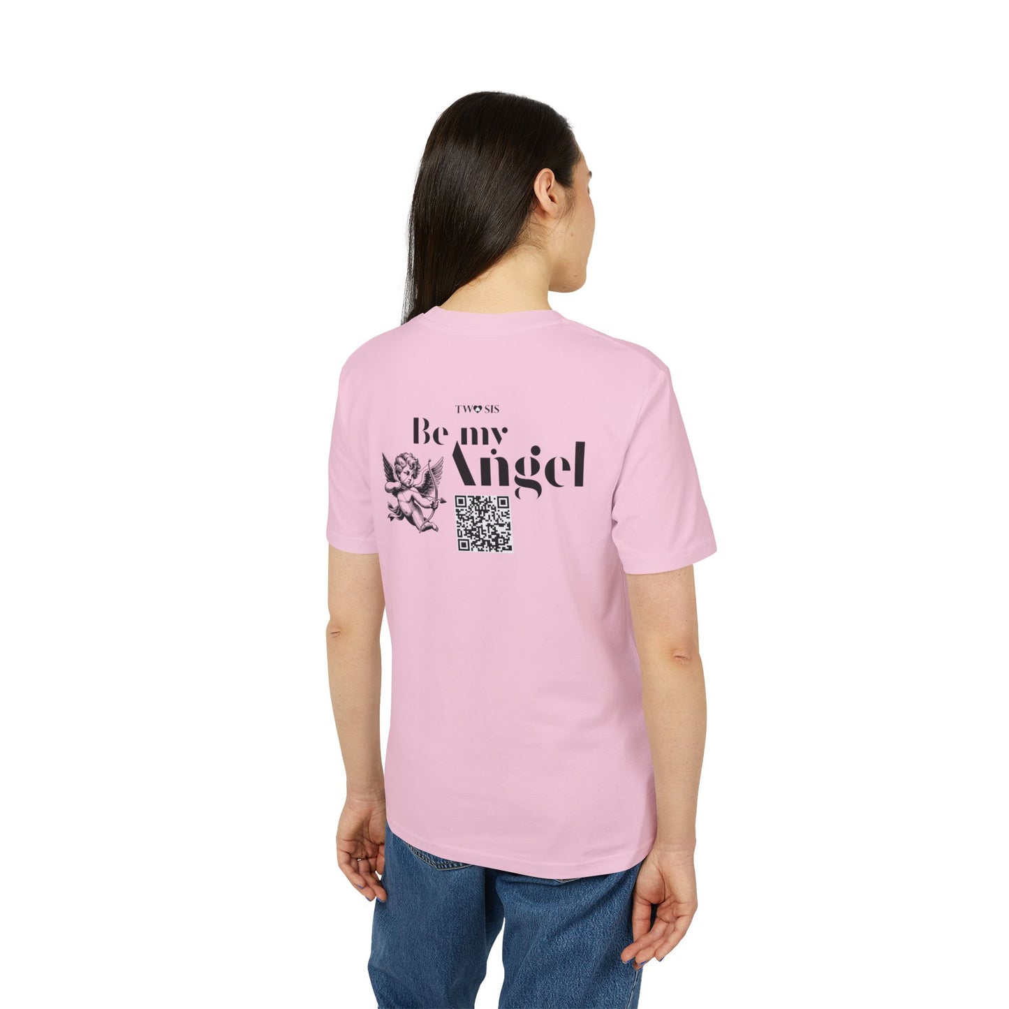 'Be my Angel' Premium Quality T-Shirt with Optional QR code