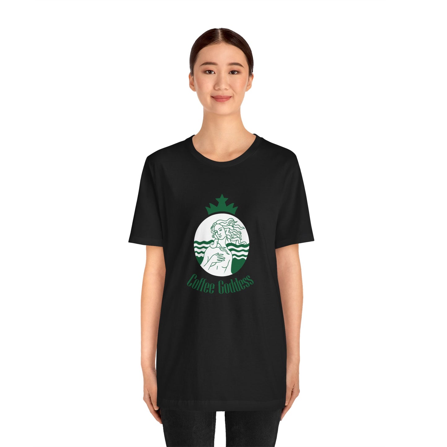 “Coffee Goddess” T-Shirt by TwoSiS