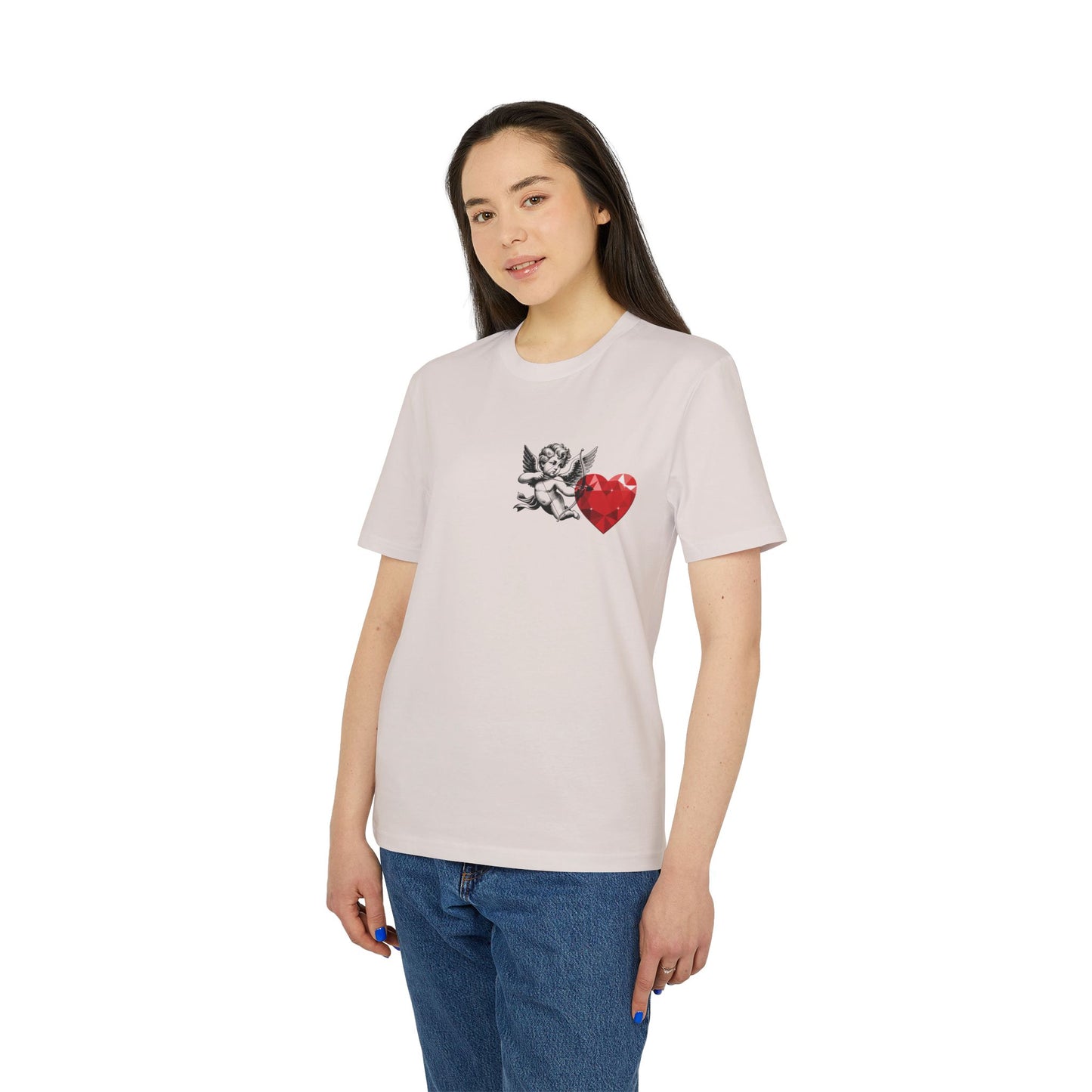 'Be my Angel' Premium Quality T-Shirt with Optional QR code