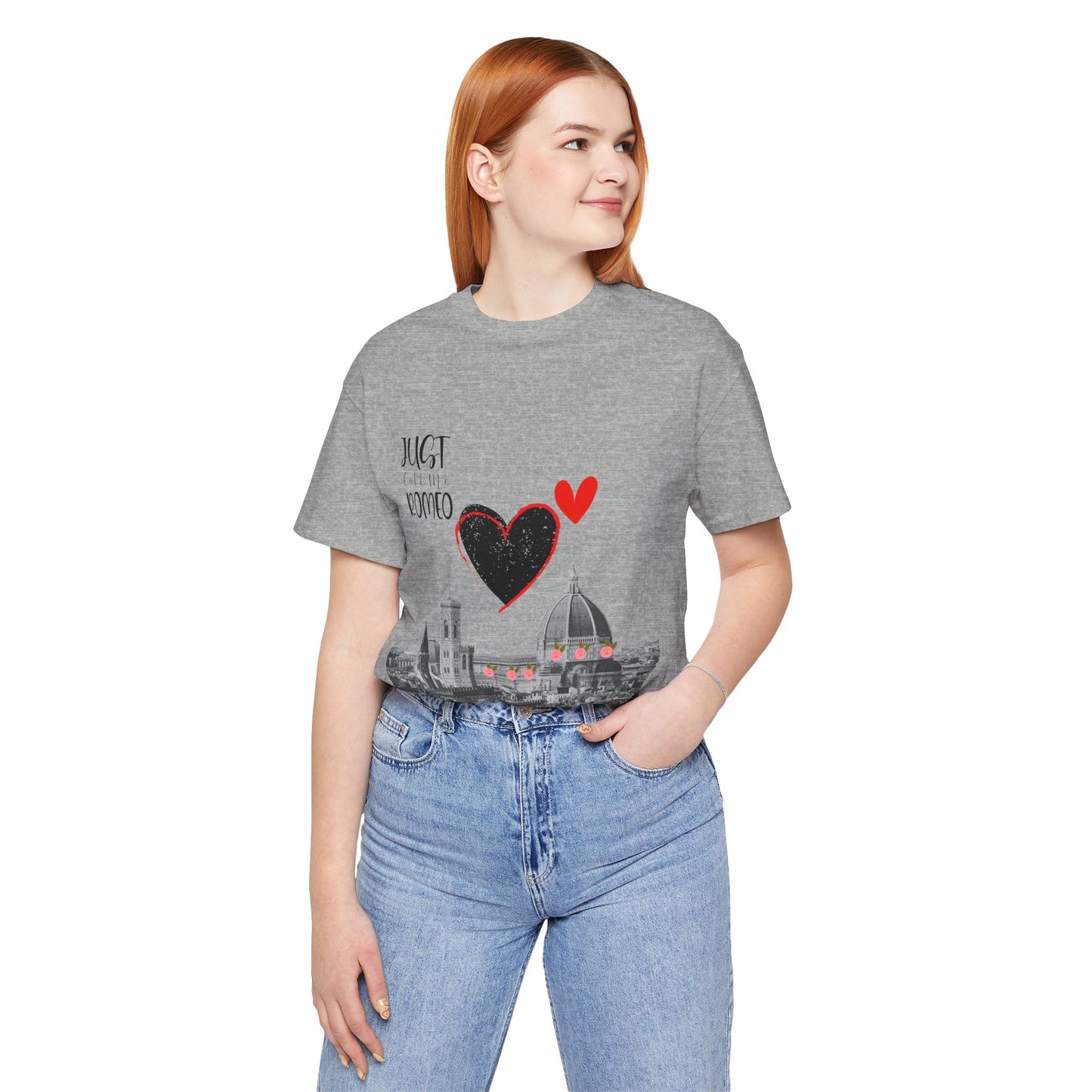 “Just Call Me Romeo" T-Shirt with Optional QR Code