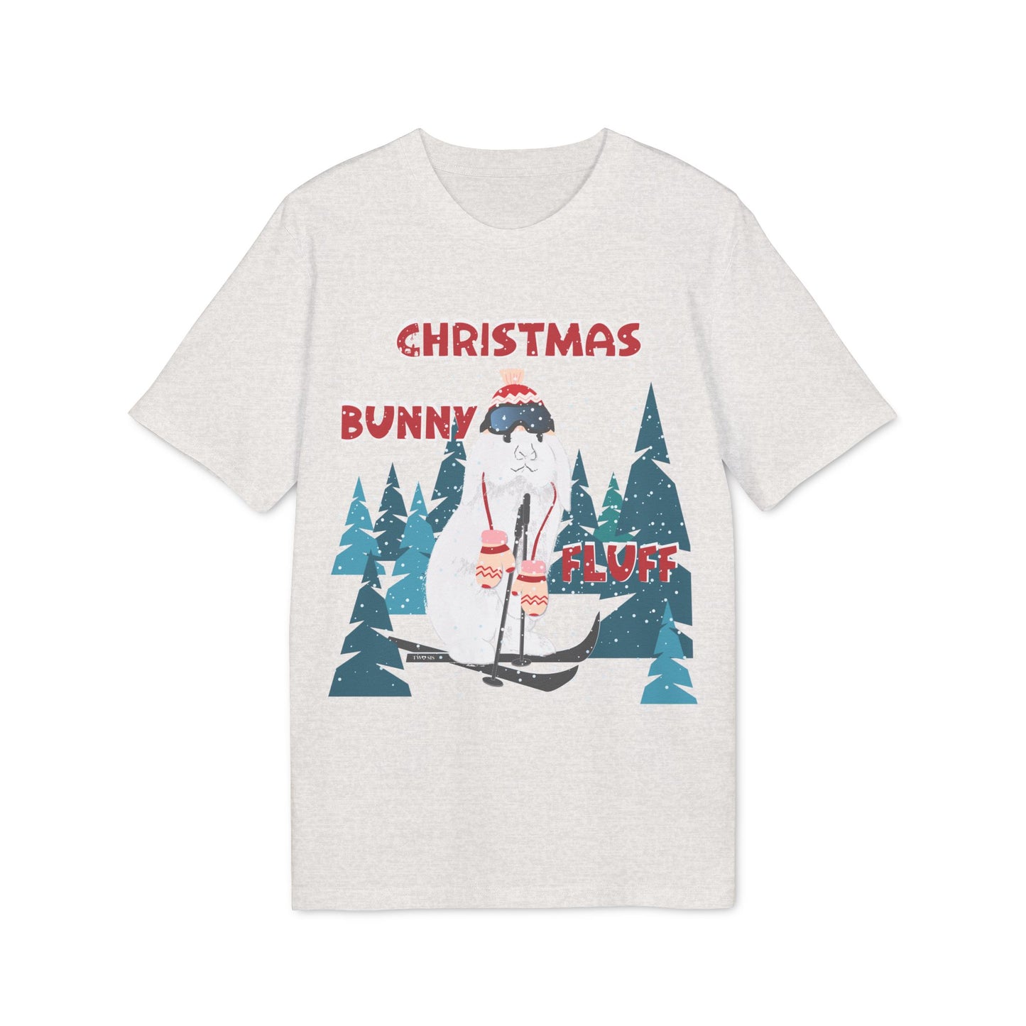 “Christmas Bunny Fluff” T-Shirt by TwoSiS