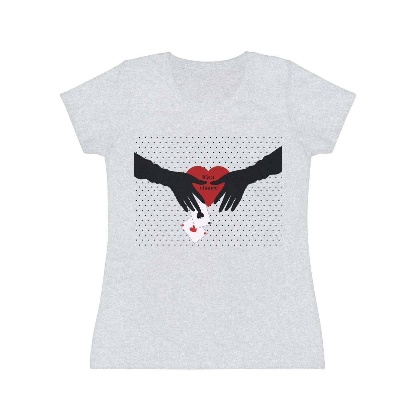 "It's a Chance ❤️" T-Shirt with Optional QR Code
