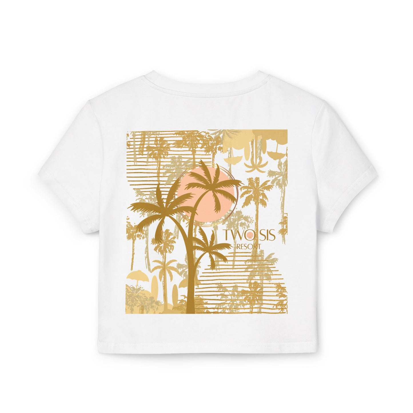 Golden Hour Top – Where Palms Meet Dreams