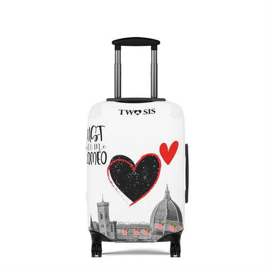 Travel in Style: “Just Call Me Romeo" Custom Luggage Covers by TwoSiS