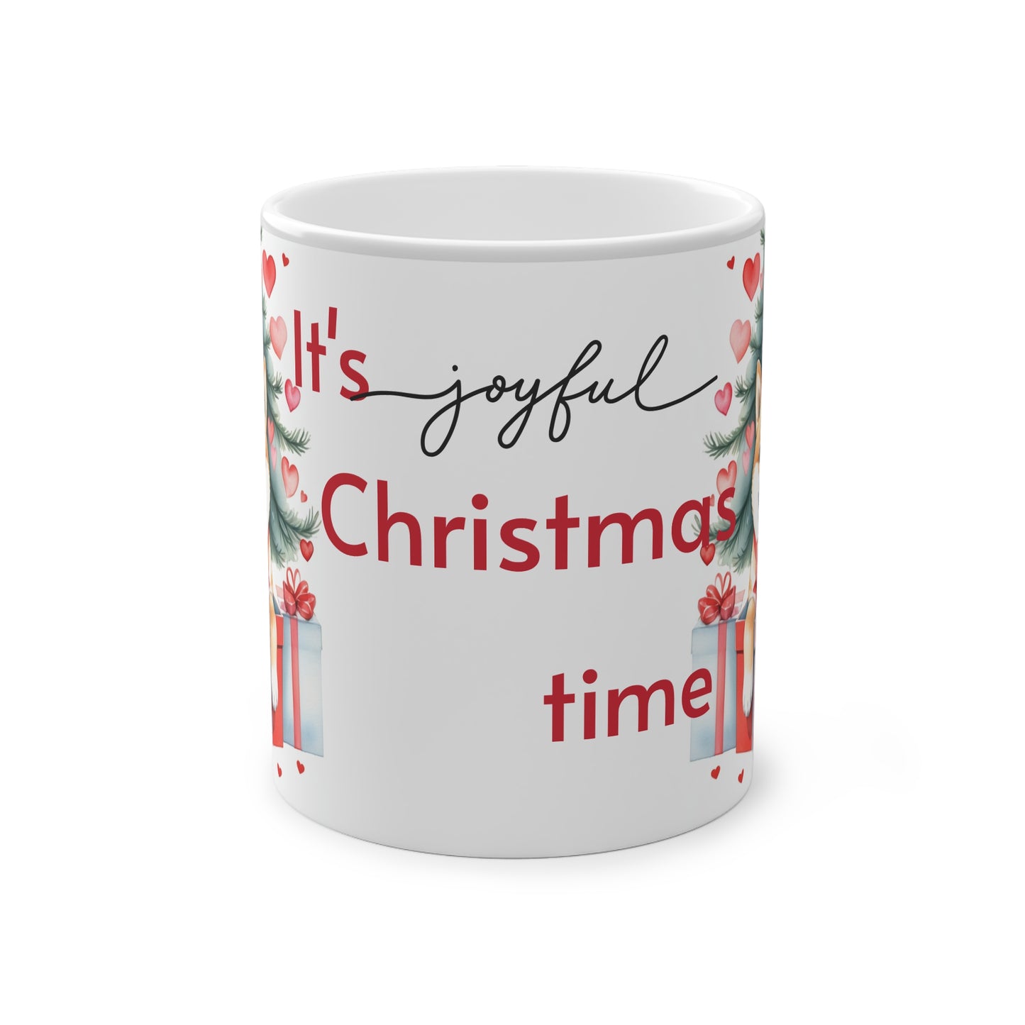 “It’s Joyful, It’s Christmas Time” Magic Mug by TwoSiS