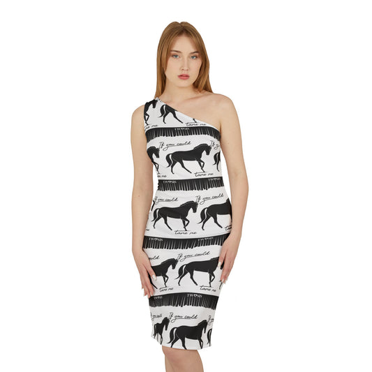 “If You Could Tame Me” One-Shoulder Dress by TwoSiS