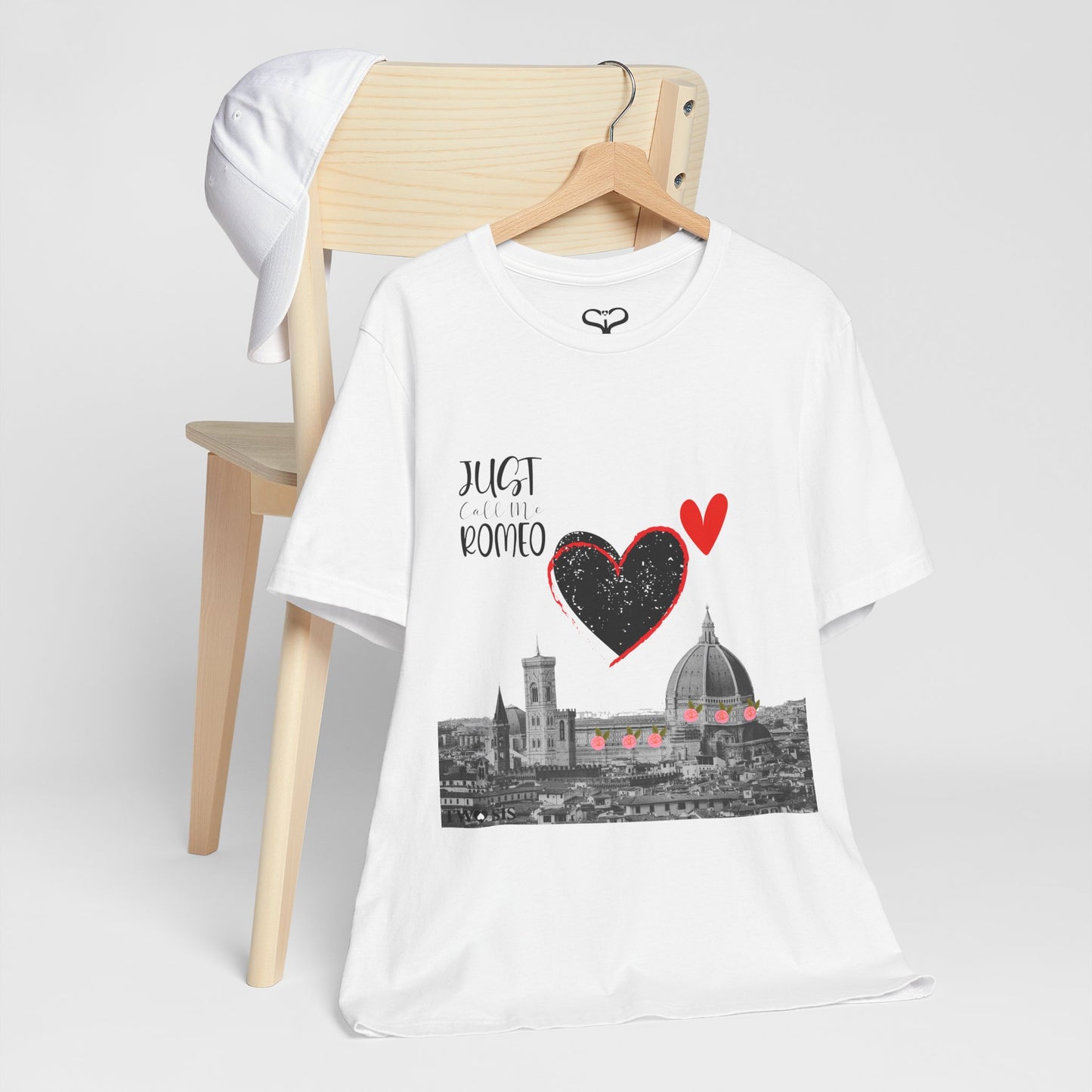 “Just Call Me Romeo" T-Shirt with Optional QR Code