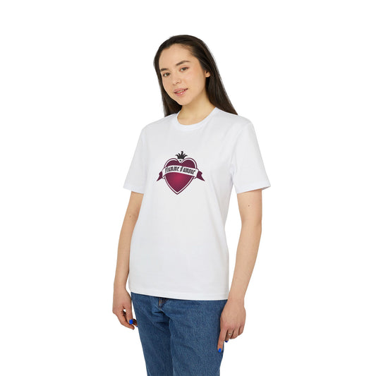 “Flame d’Amour” T-Shirt with Optional QR Code