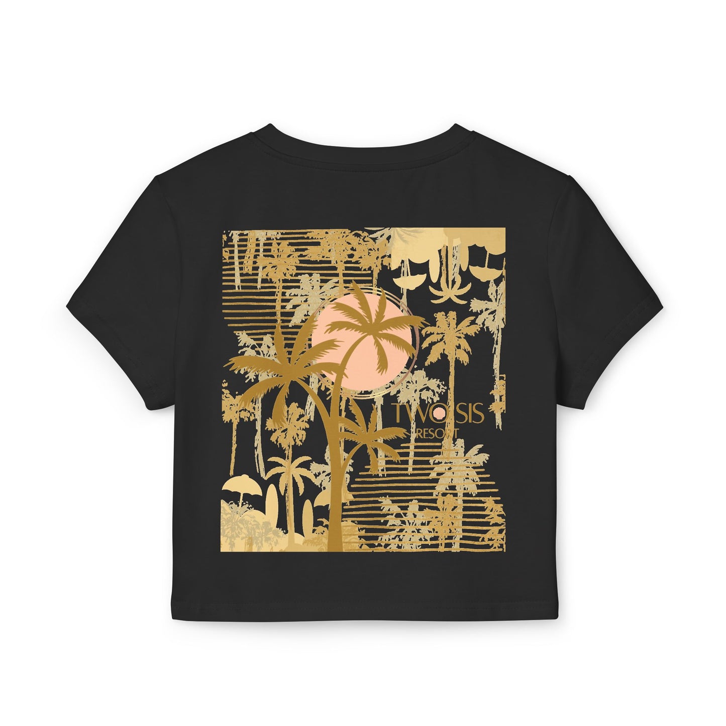 Golden Hour Top – Where Palms Meet Dreams
