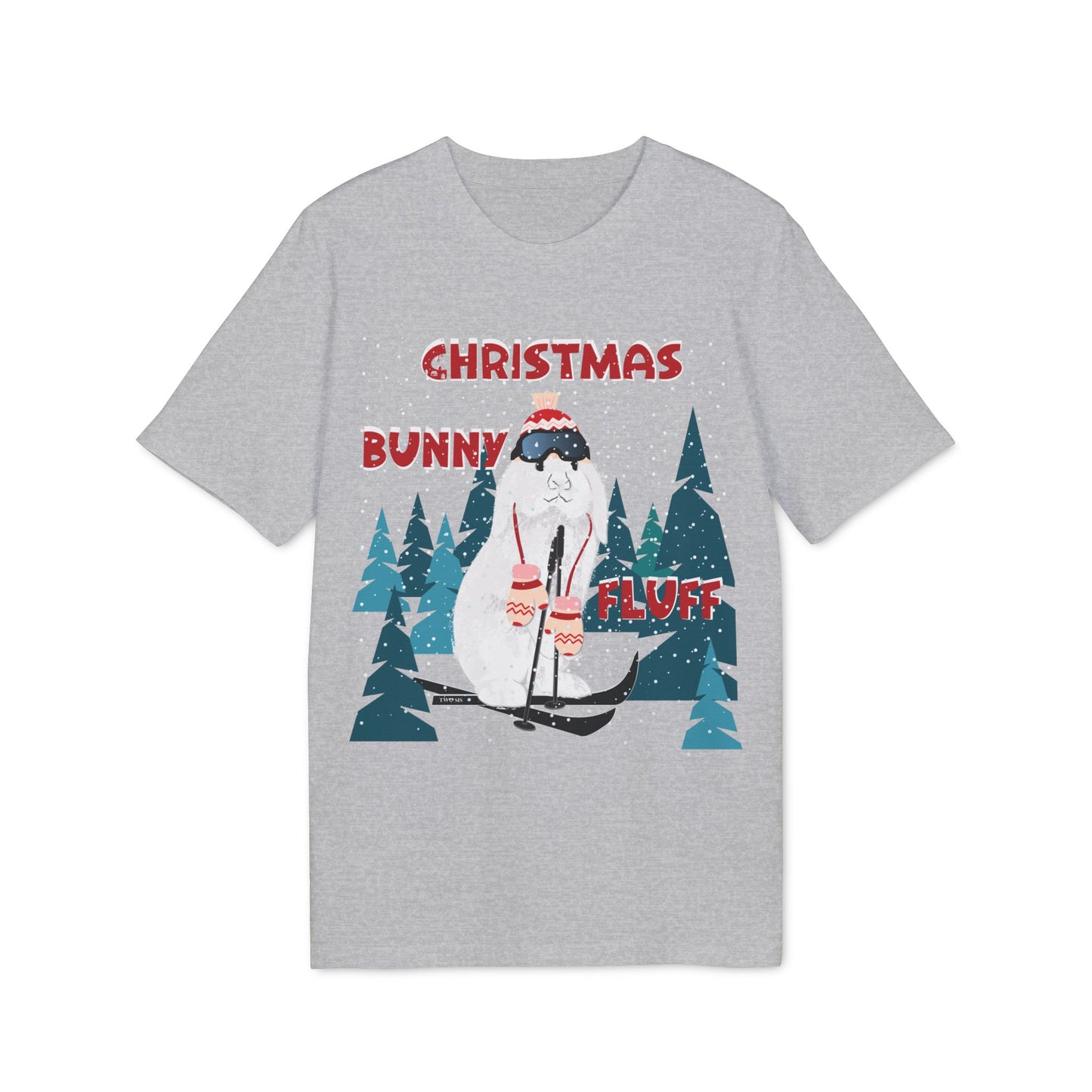 “Christmas Bunny Fluff” T-Shirt by TwoSiS