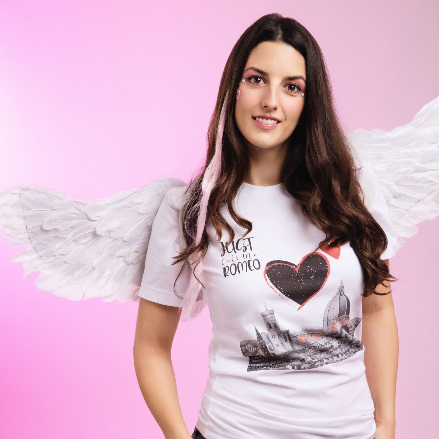 “Just Call Me Romeo" T-Shirt with Optional QR Code