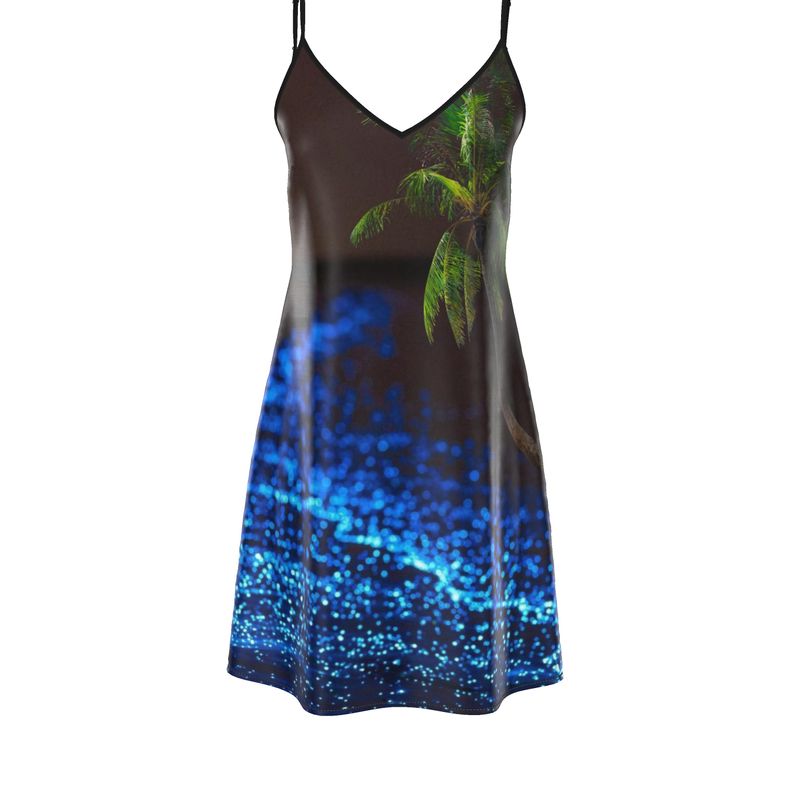 Dream Beach Slip Dress – 100% Silk