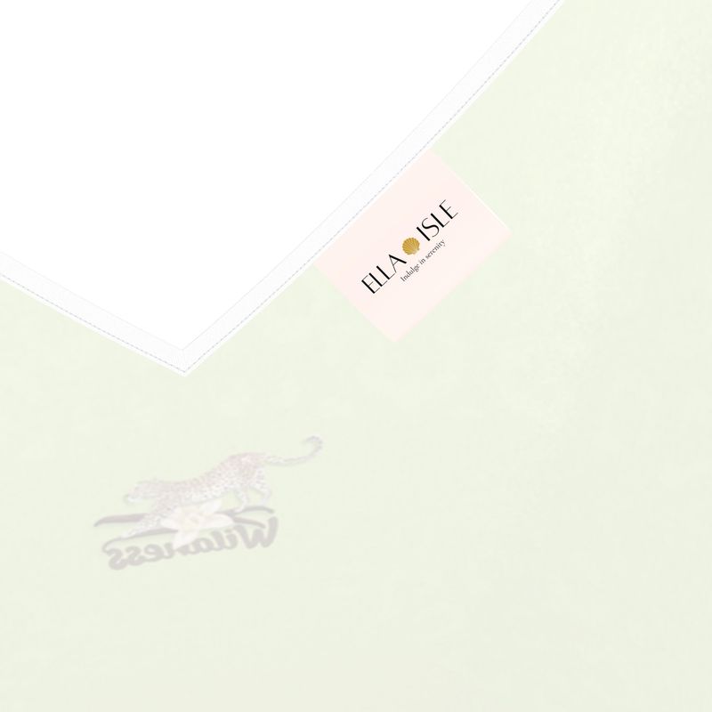 Wildness - Pistachio Leopard Slip Dress 100% silk