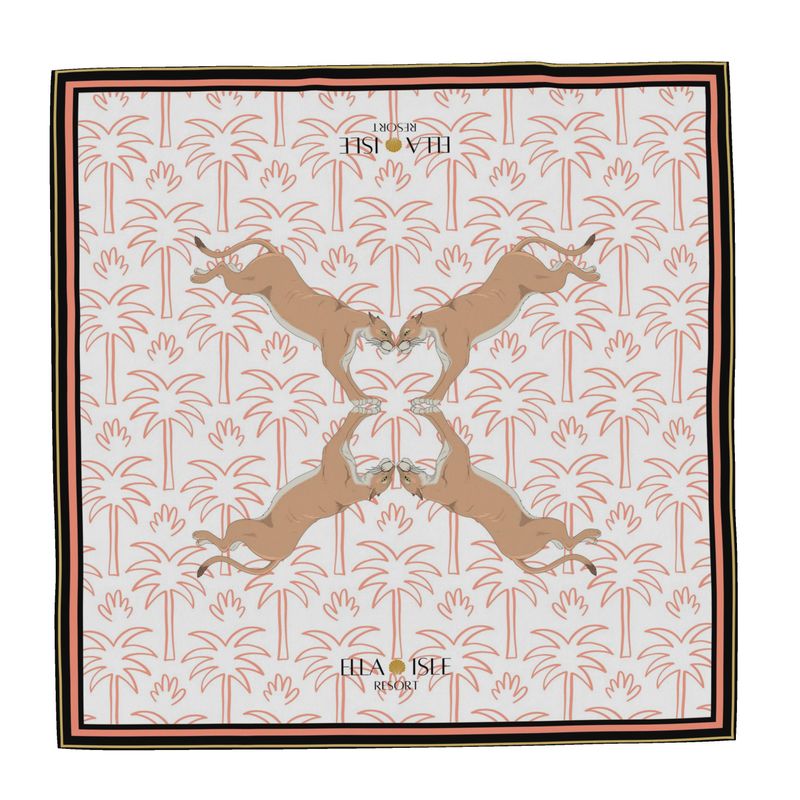 Desert Rose Morning | 100% Lightweight Satin Silk