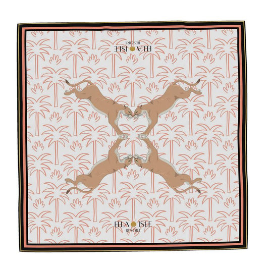 Desert Rose Morning | 100% Lightweight Satin Silk