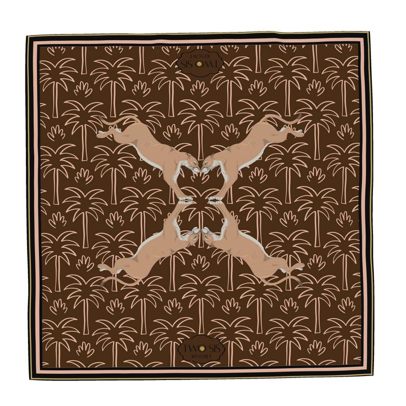 Wild Caramel Nights | 100% Lightweight Satin Silk