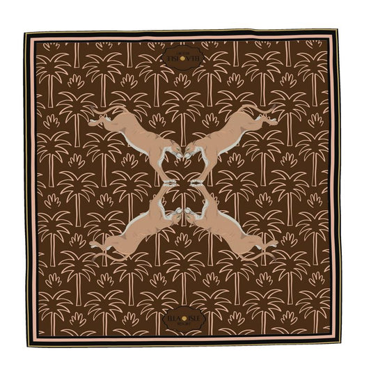 Wild Caramel Nights | 100% Lightweight Satin Silk