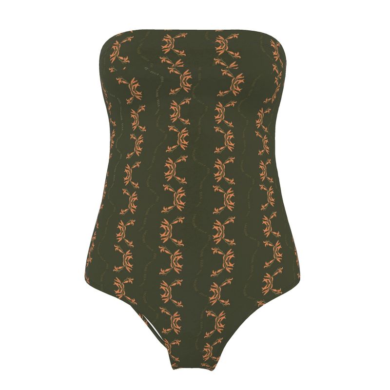 Olive Terra Swimsuit Strapless